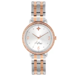 Relógio Vivara Life Sucesso Feminino Aço Prateado e Rosé