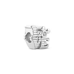 Separador Life Vivara Disney Love Mickey em Prata 925 com Pedras Incolores